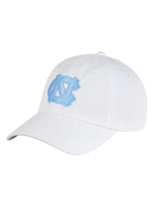 North Carolina Tar Heels White Washed Twill Cap