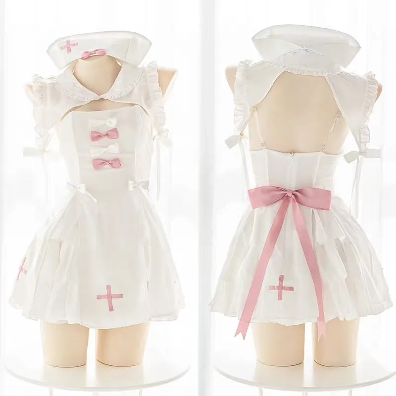 Cosplay Lingerie Set in Nurse Theme