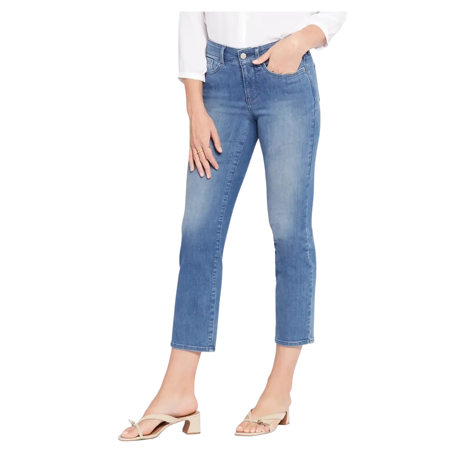 NYDJ Marilyn Straight Ankle Jeans