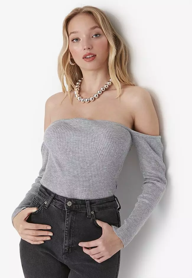 Off The Shoulder Jumper