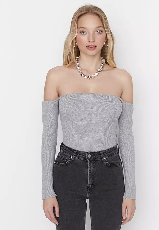 Off The Shoulder Jumper