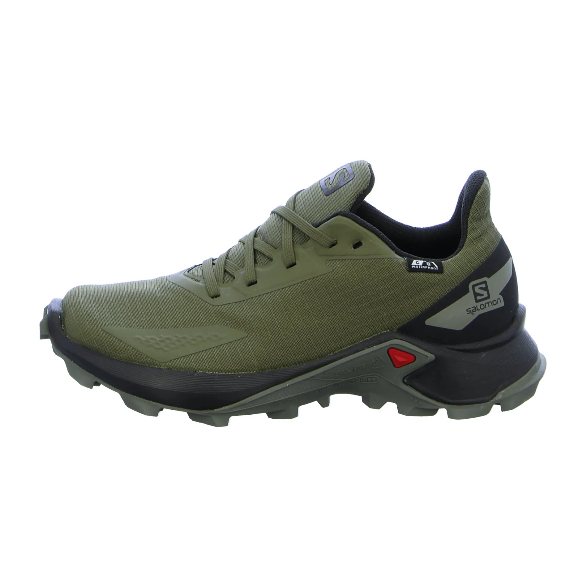 Children's Olive ALPHACROSS BLAST CSWP J Shoes by Salomon