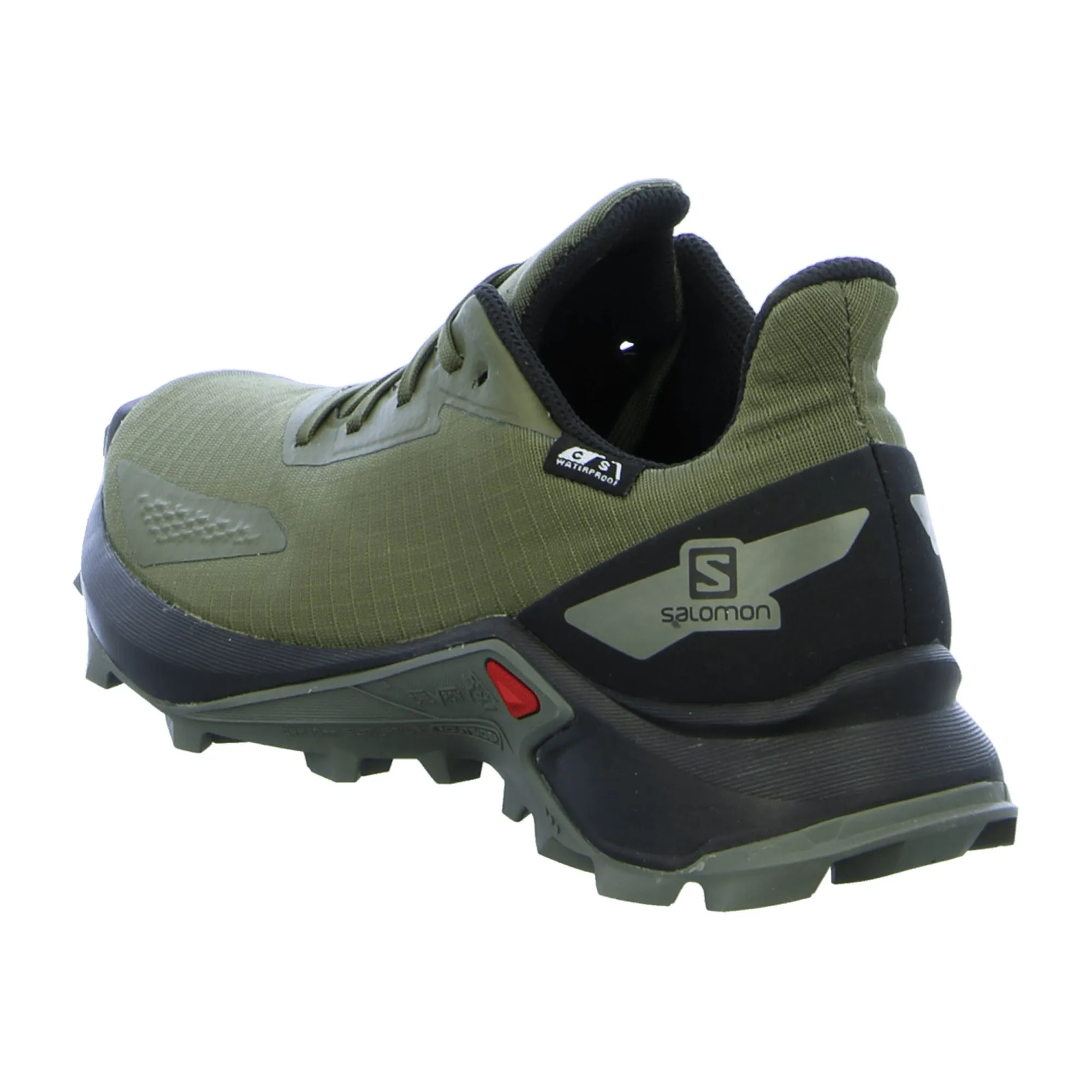 Children's Olive ALPHACROSS BLAST CSWP J Shoes by Salomon