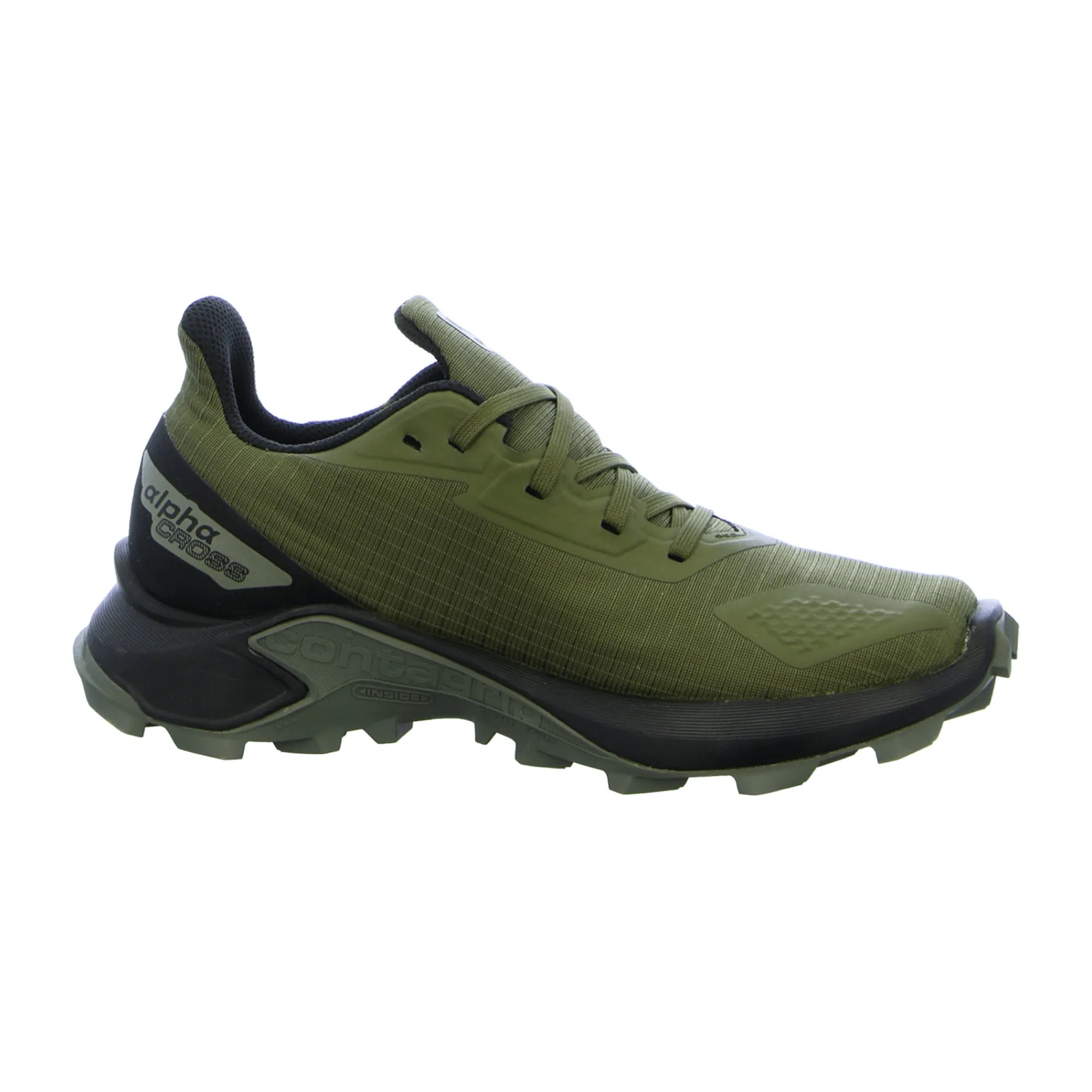 Children's Olive ALPHACROSS BLAST CSWP J Shoes by Salomon