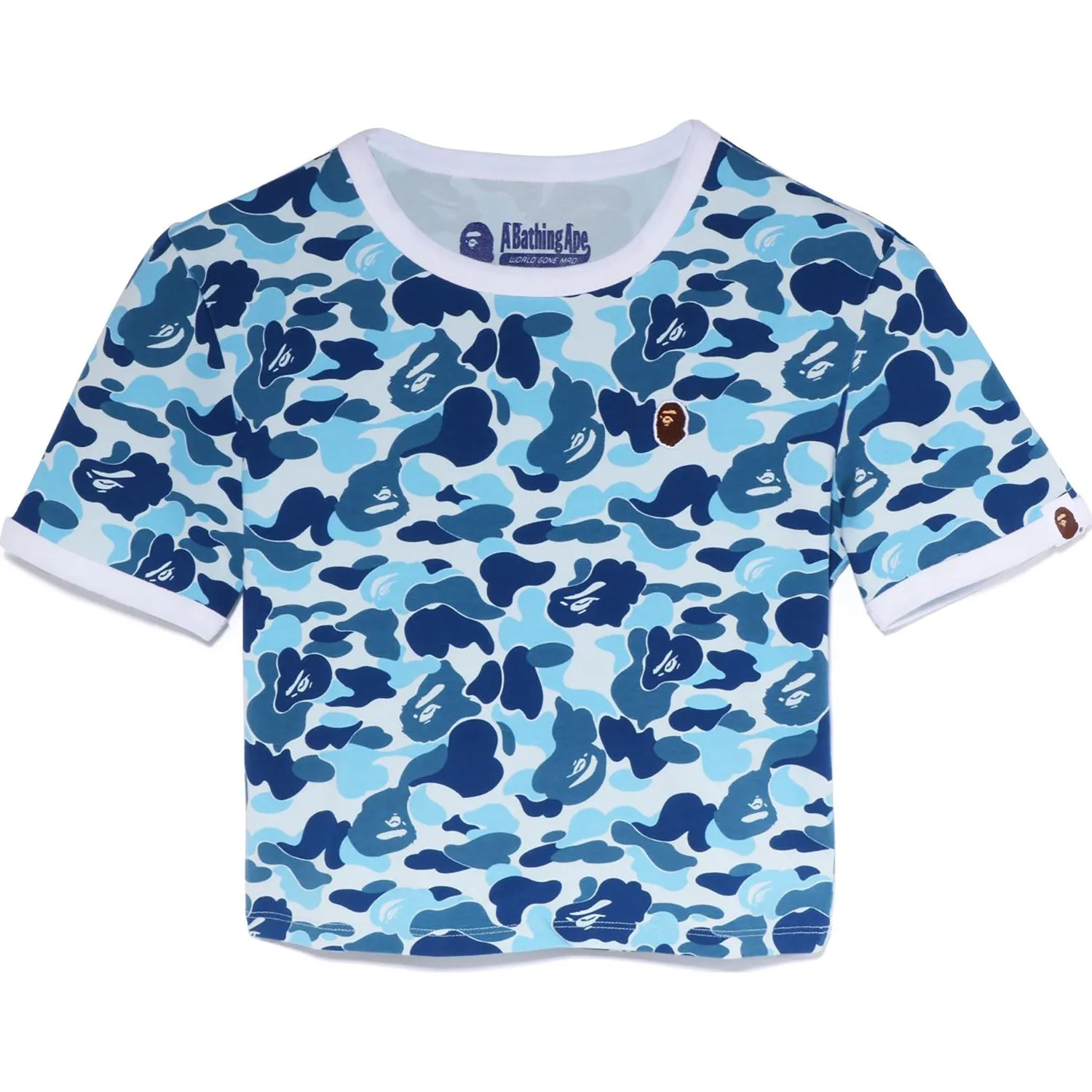 Women's Abc Camo Trim Tee