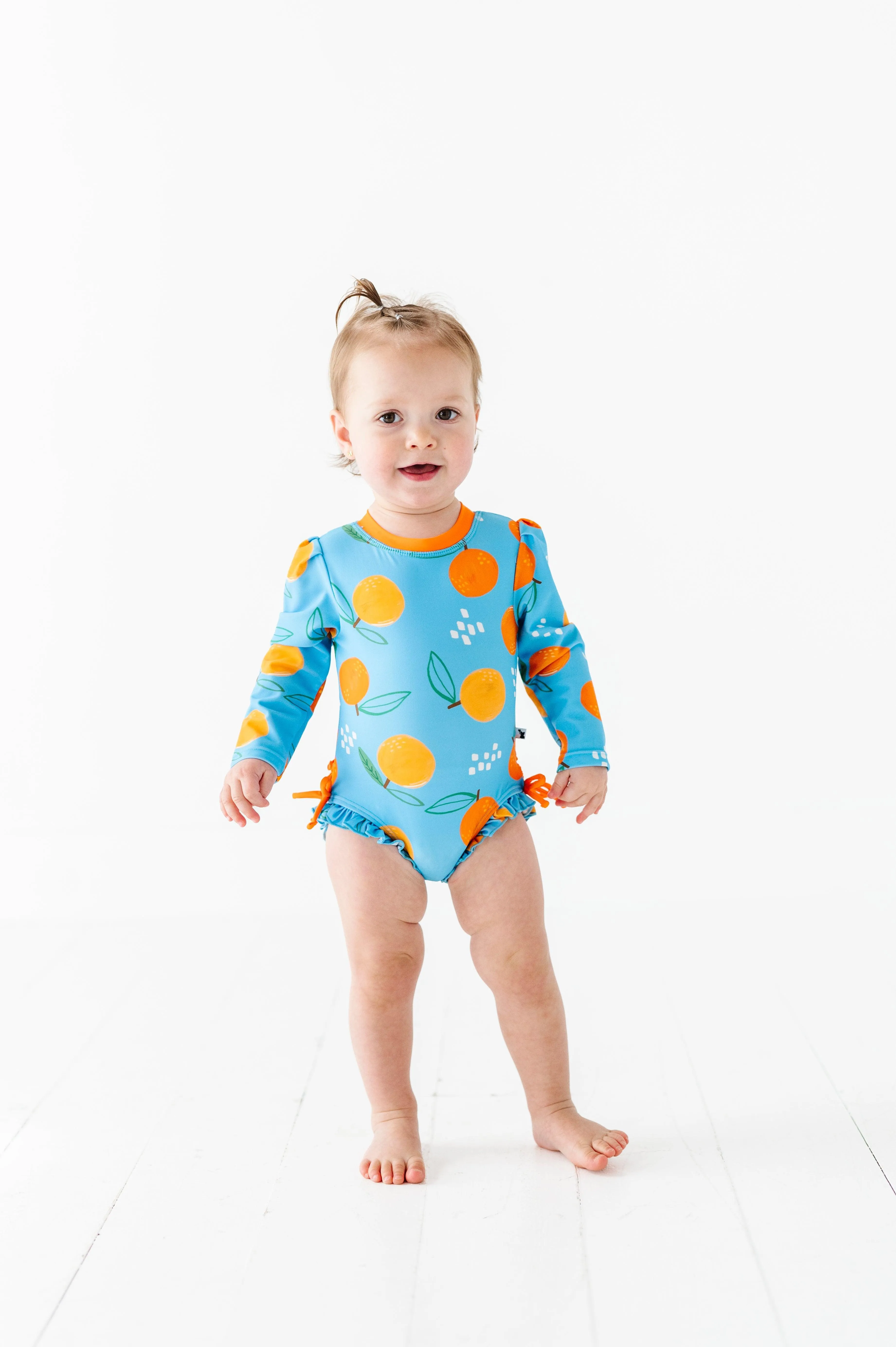 Oranges Baby Girl Swimsuit