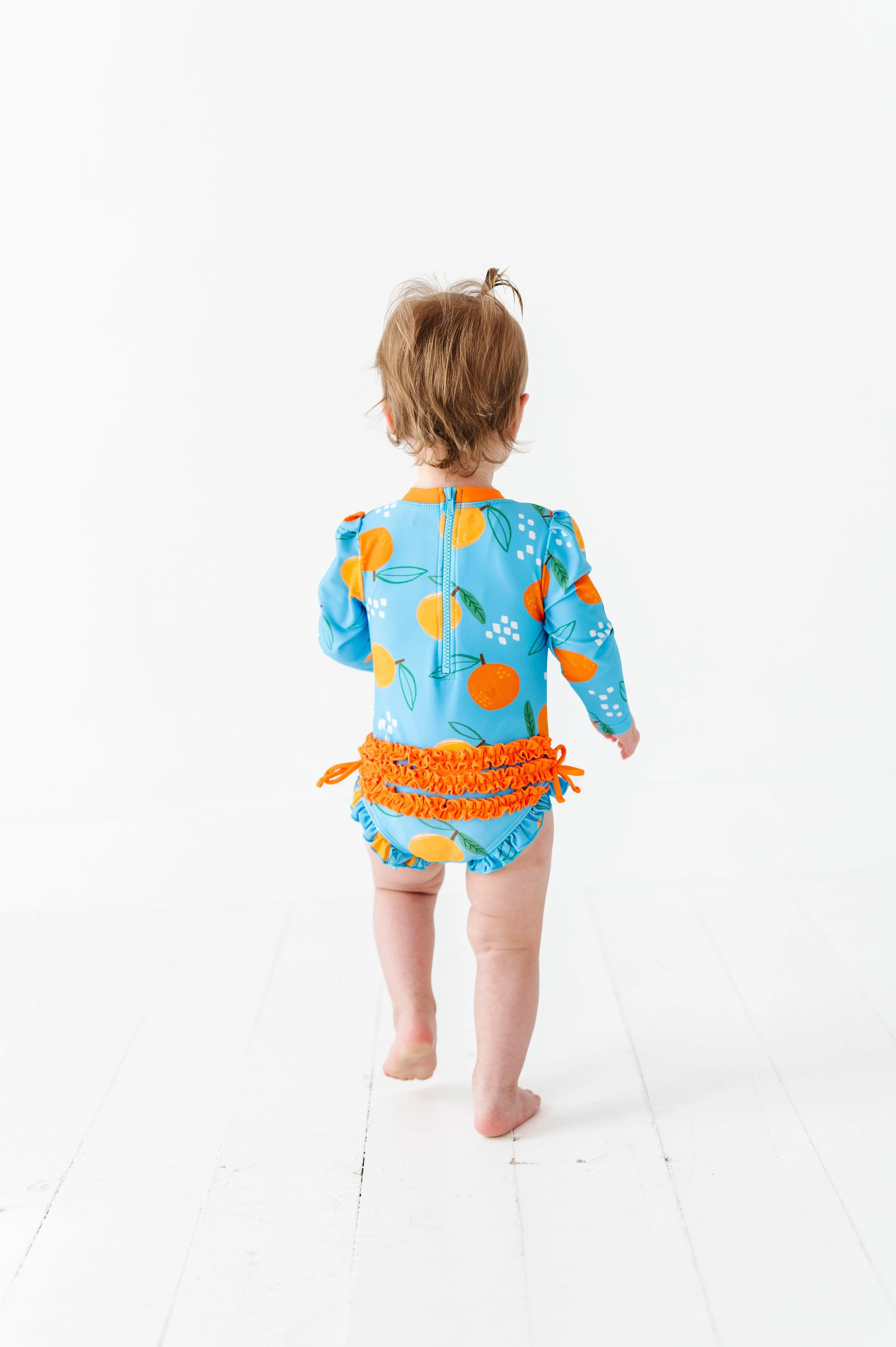 Oranges Baby Girl Swimsuit