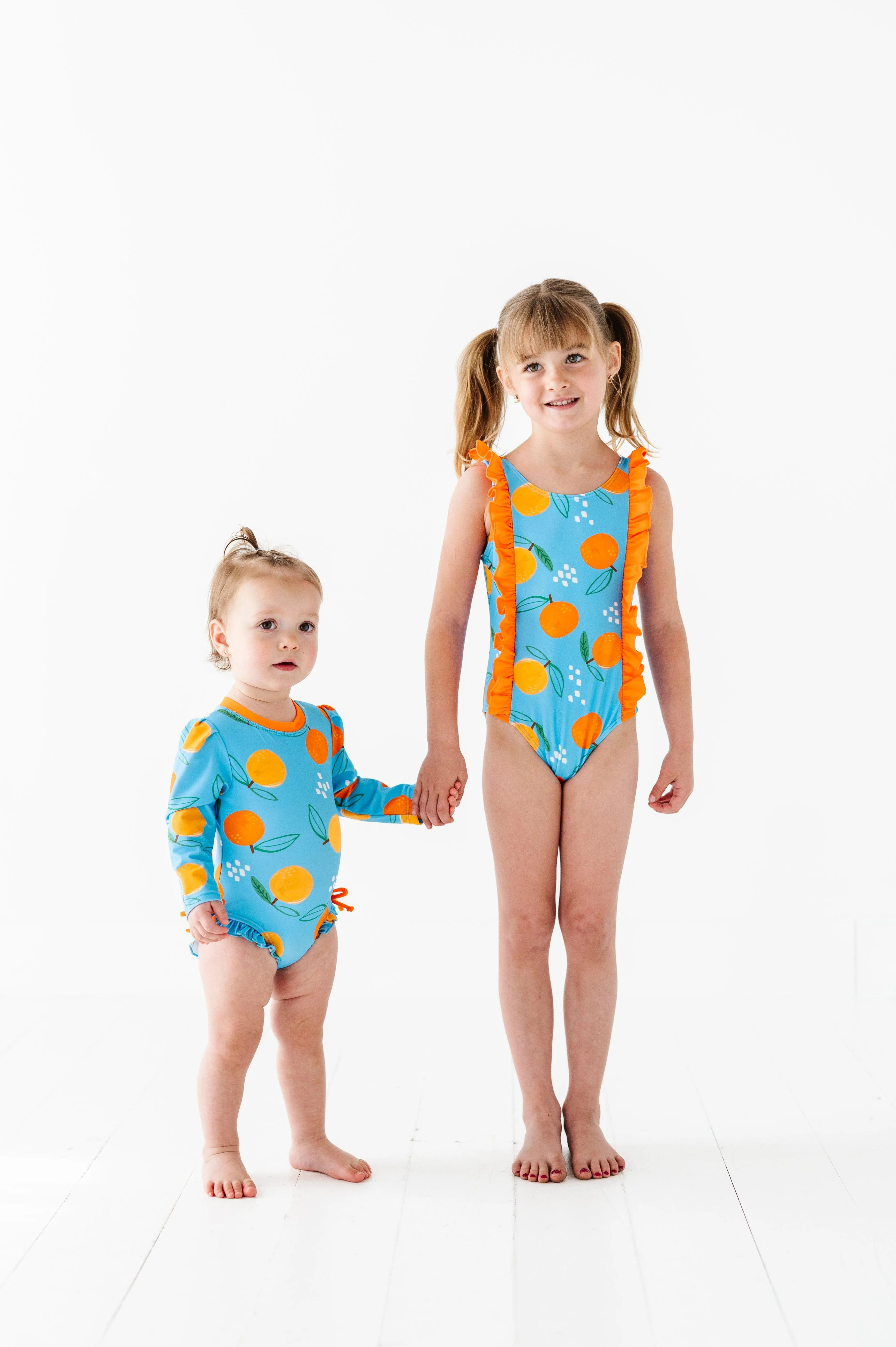 Oranges Baby Girl Swimsuit