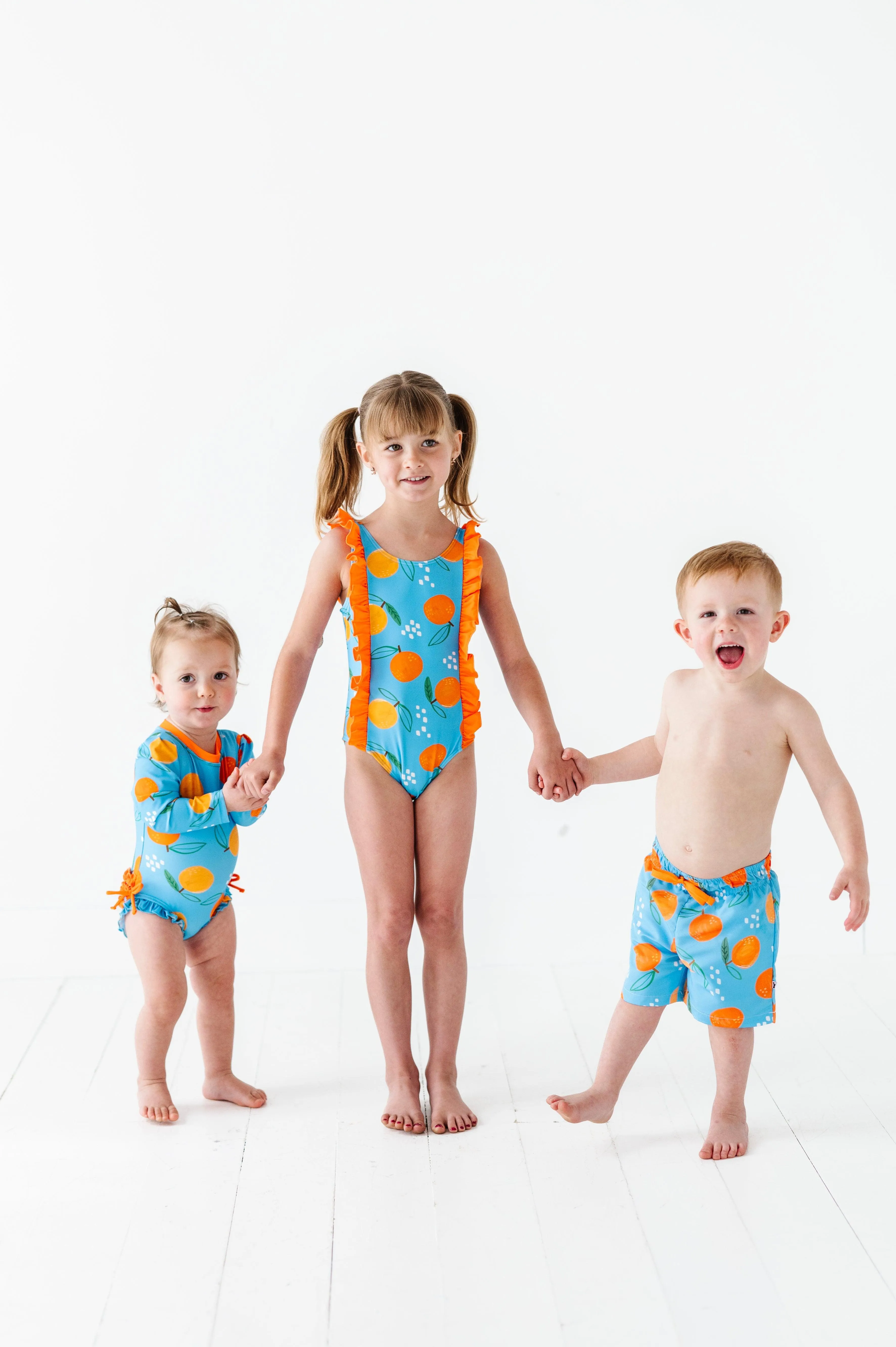 Oranges Baby Girl Swimsuit