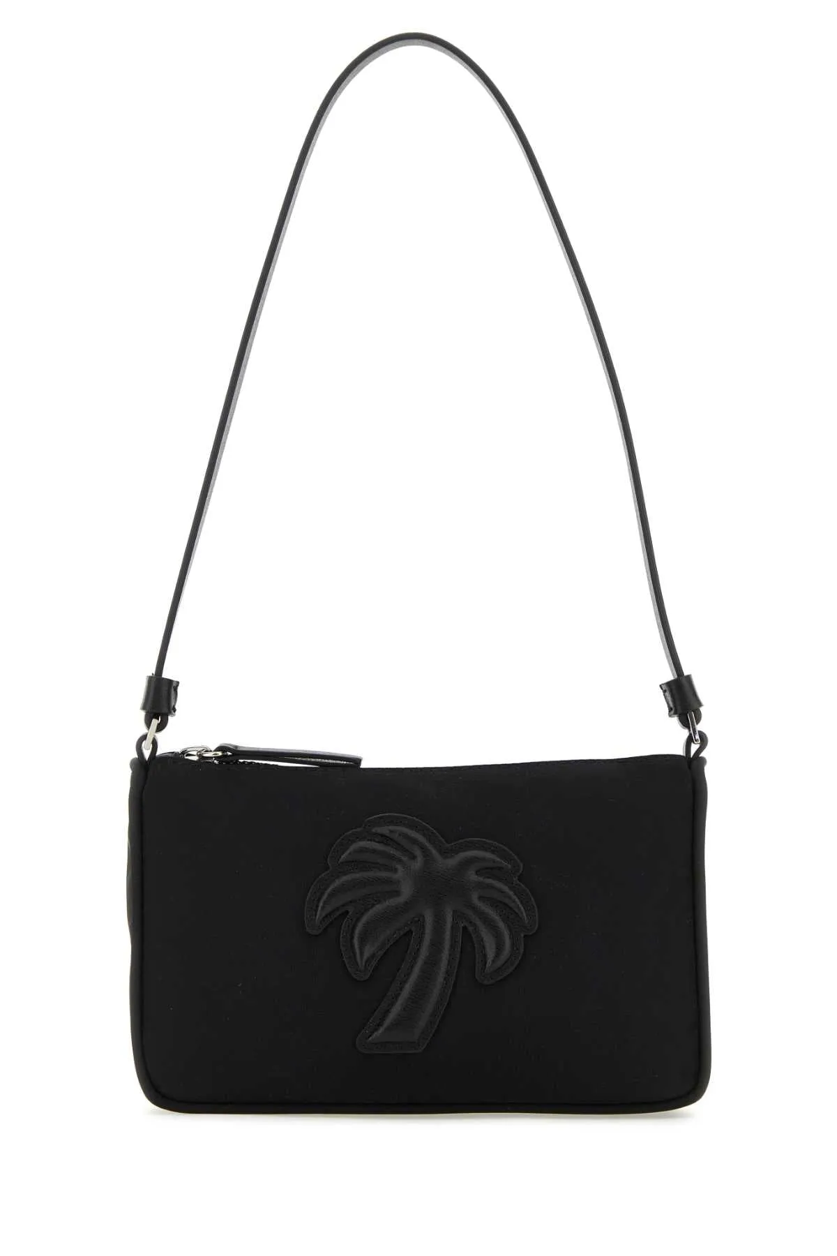 Palm Angels Black Nylon Shoulder Bag