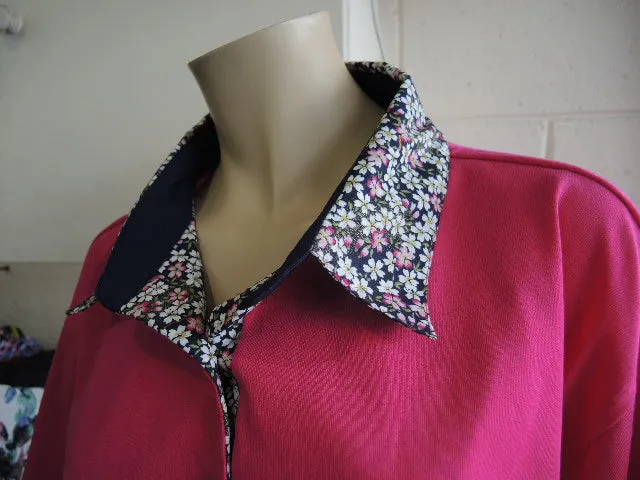 Party Girl Floral Collared Top