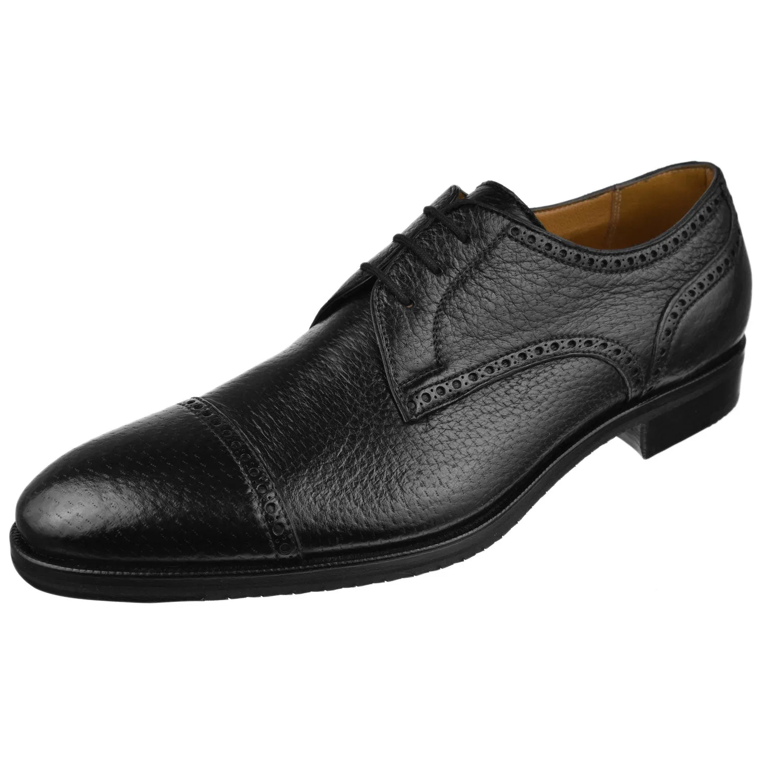 Peccary Oxford with Cap Toe