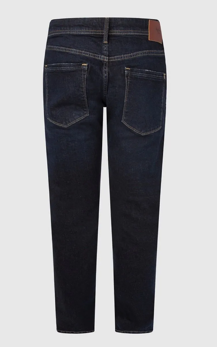 Pepe Jeans Stanley Taper Fit Regular Waist Denim Jeans VS4 Midnight Wiser