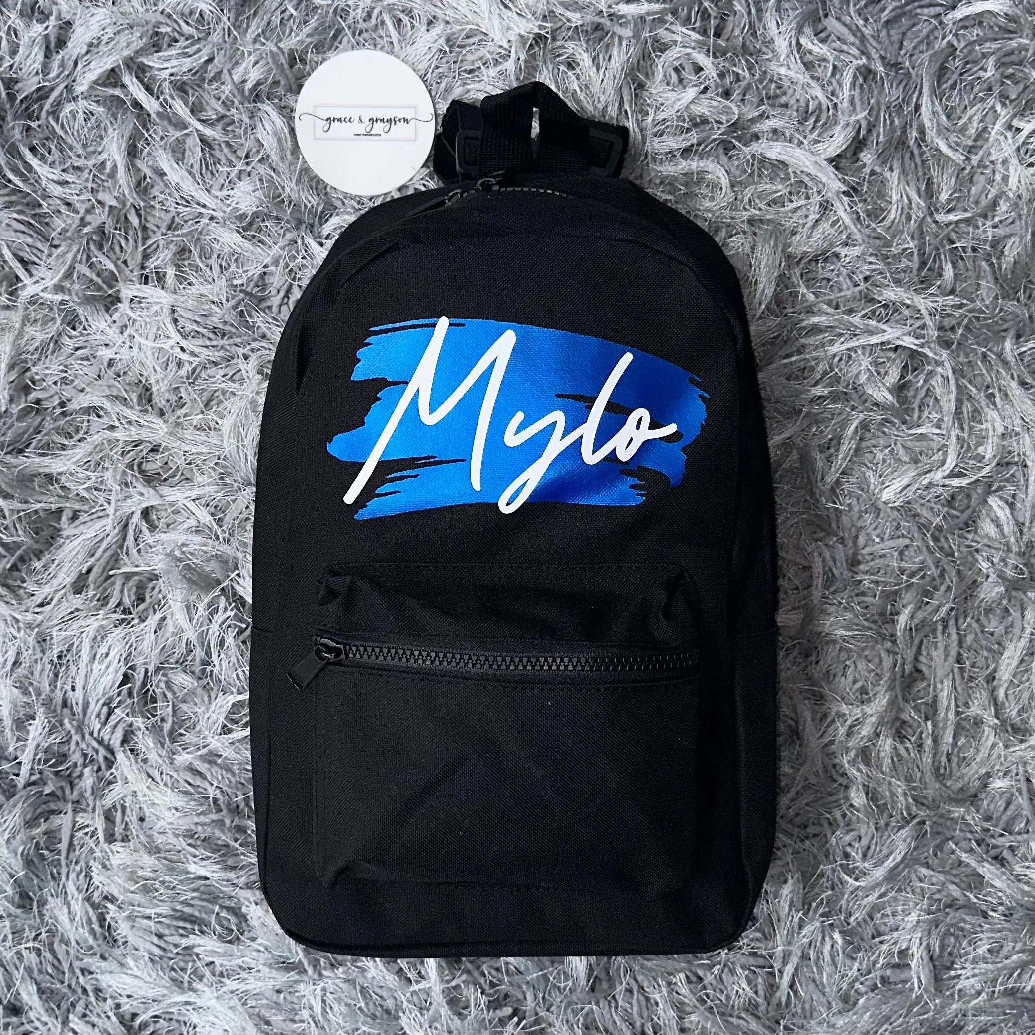 Personalised Paint Smudge Backpacks