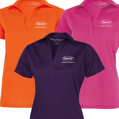 Peterbilt Manitoba Coal Harbour Ladies Golf Shirt