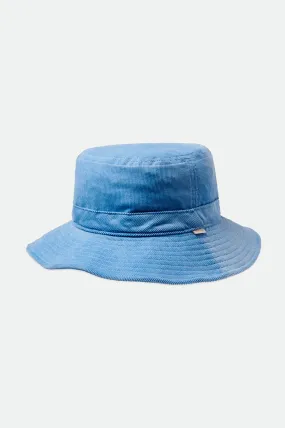 Petra Packable Bucket Hat - Casa Blanca Blue