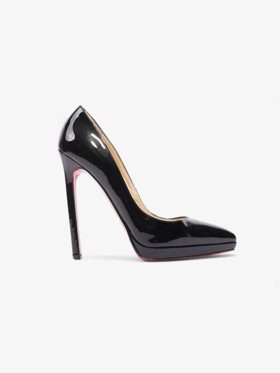 Pigalle Heels 120 Black Patent Leather EU 37 UK 4