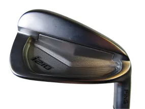 Ping i210 Demo #7 Iron Black Dot Project X Rifle Stiff Steel Shaft Men's Right