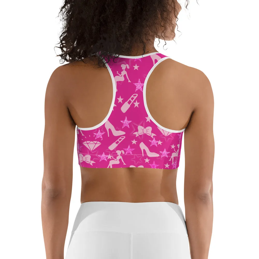 Pink Doll Sports Bra