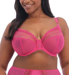 Pink Kiss Matilda Banded Plunge Underwire Bra (8900) by Elomi