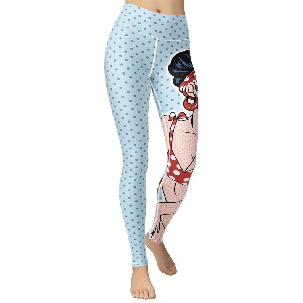 Pinup Girl Yoga Leggings