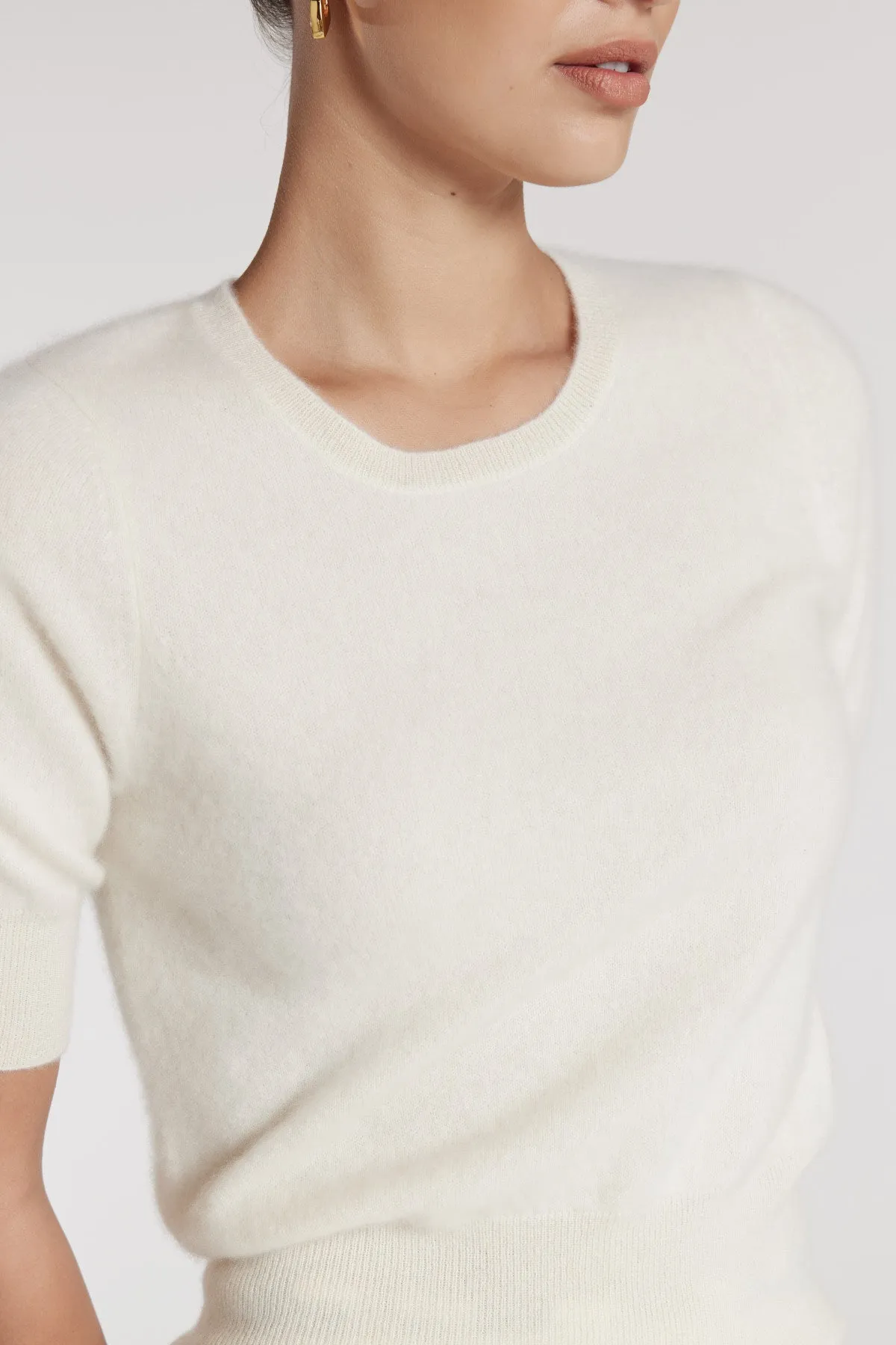 Piper Knit Top - Ivory