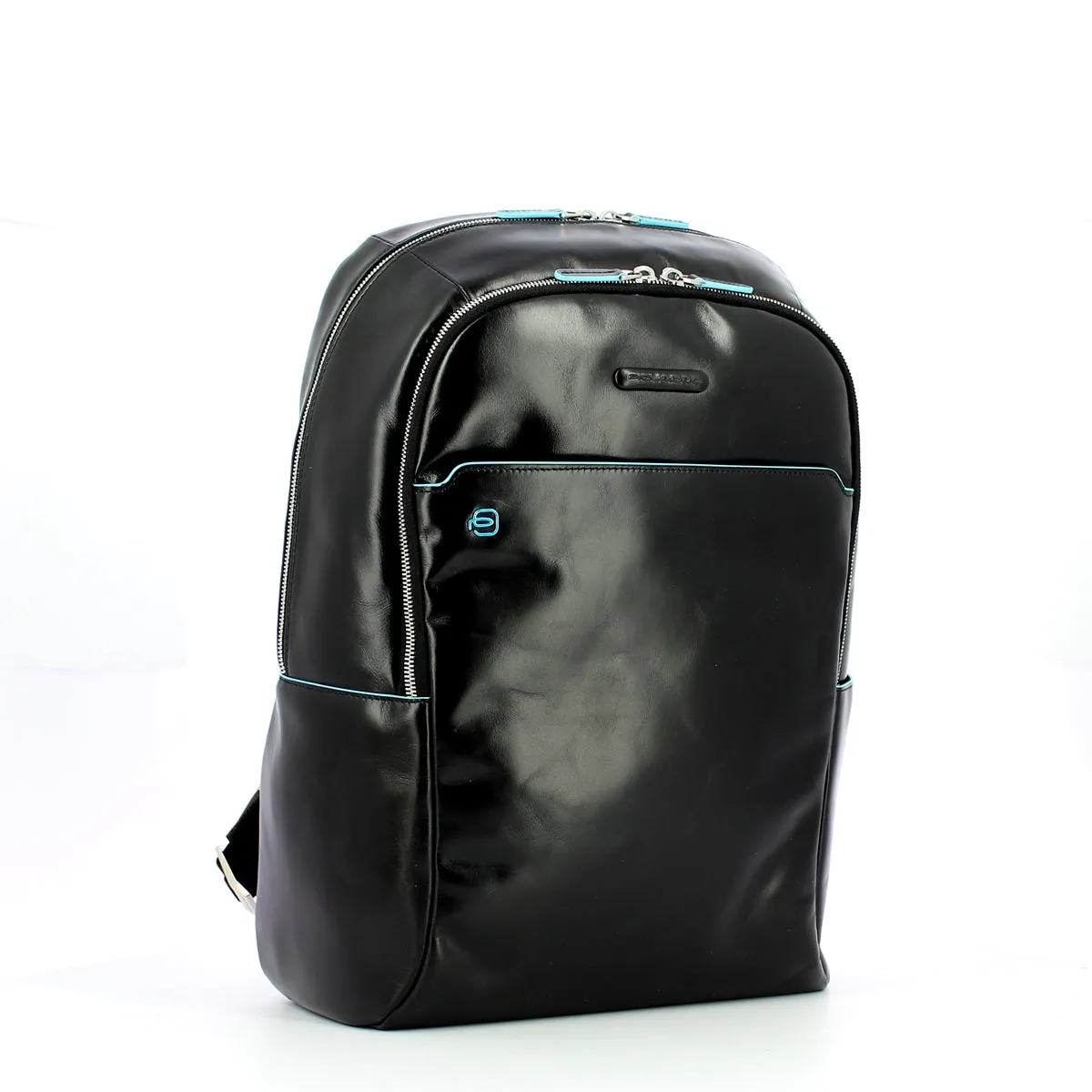 Piquadro Blue Square 15.6 Large Backpack with RFID Protection in Black