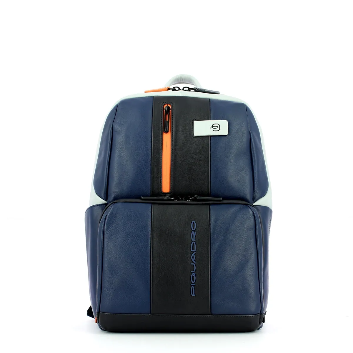 Piquadro Urban 14.0 Small Laptop Backpack in BLU/GRIGIO