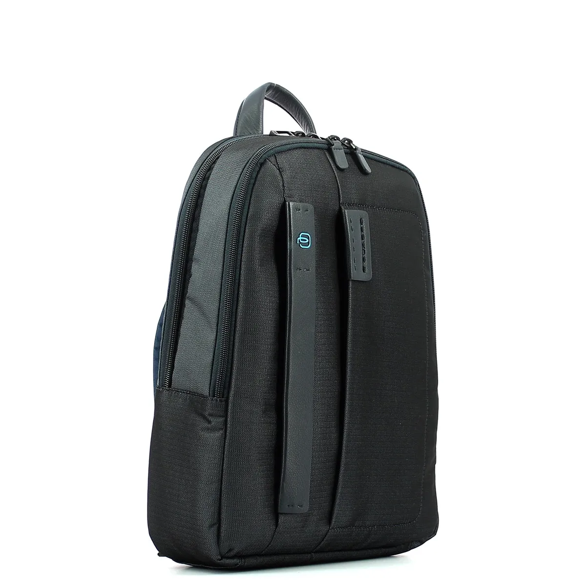 Piquadro P16 Connequ 14.0 Computer Backpack in Chevron Blue