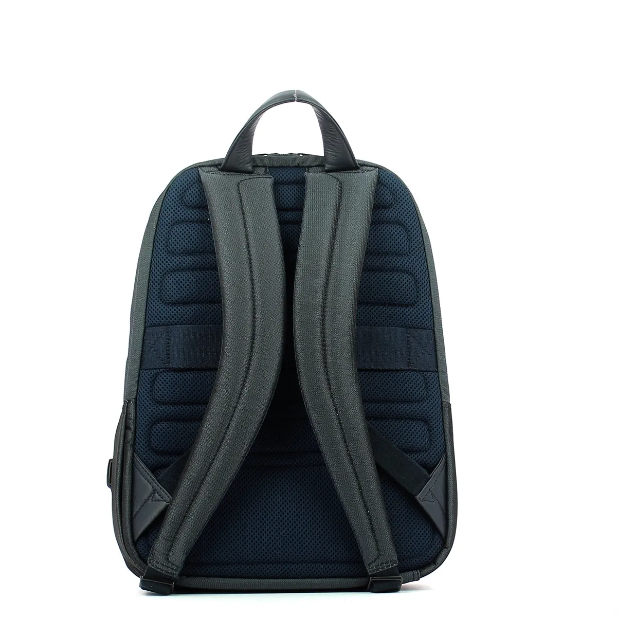 Piquadro P16 Connequ 14.0 Computer Backpack in Chevron Blue