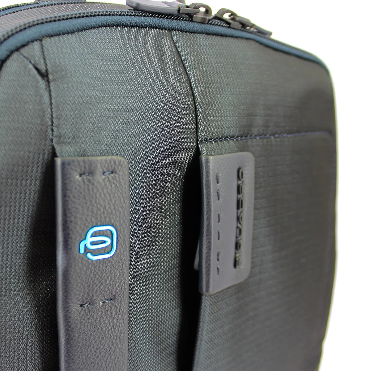 Piquadro P16 Connequ 14.0 Computer Backpack in Chevron Blue