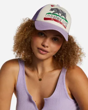 Pitstop Trucker Hat - Lilac Breeze