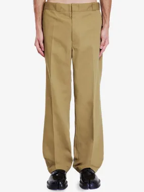 Textured Pleated Pants