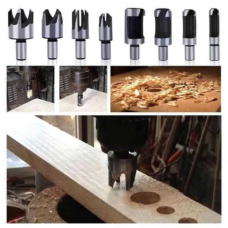 Plug Cutter Set (8 PCS)