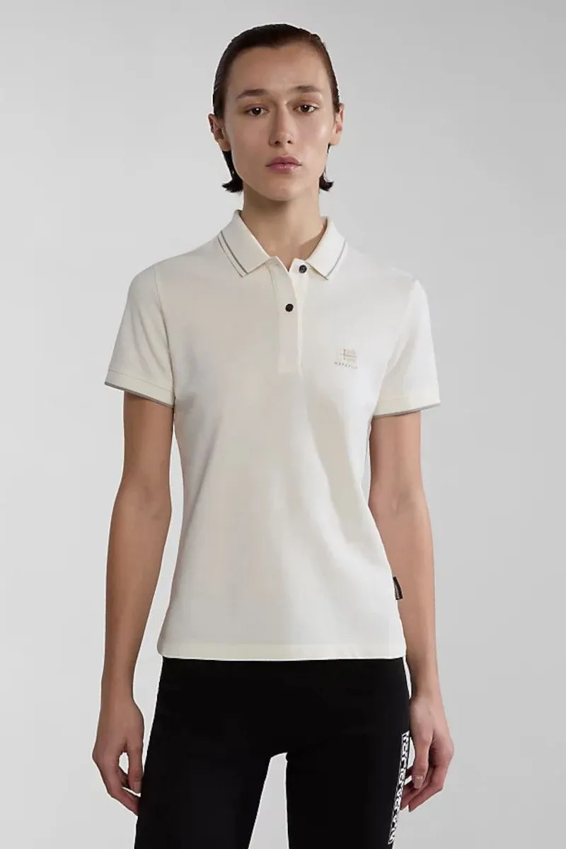 Short Sleeve Polo - Ivory