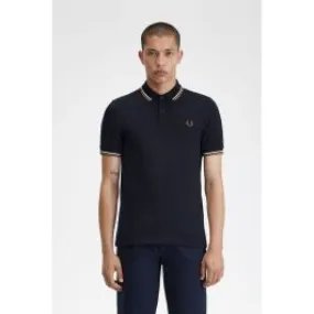 Polo uomo Blu Doppia Riga