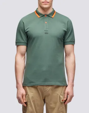 Combined Piquet Cotton Polo