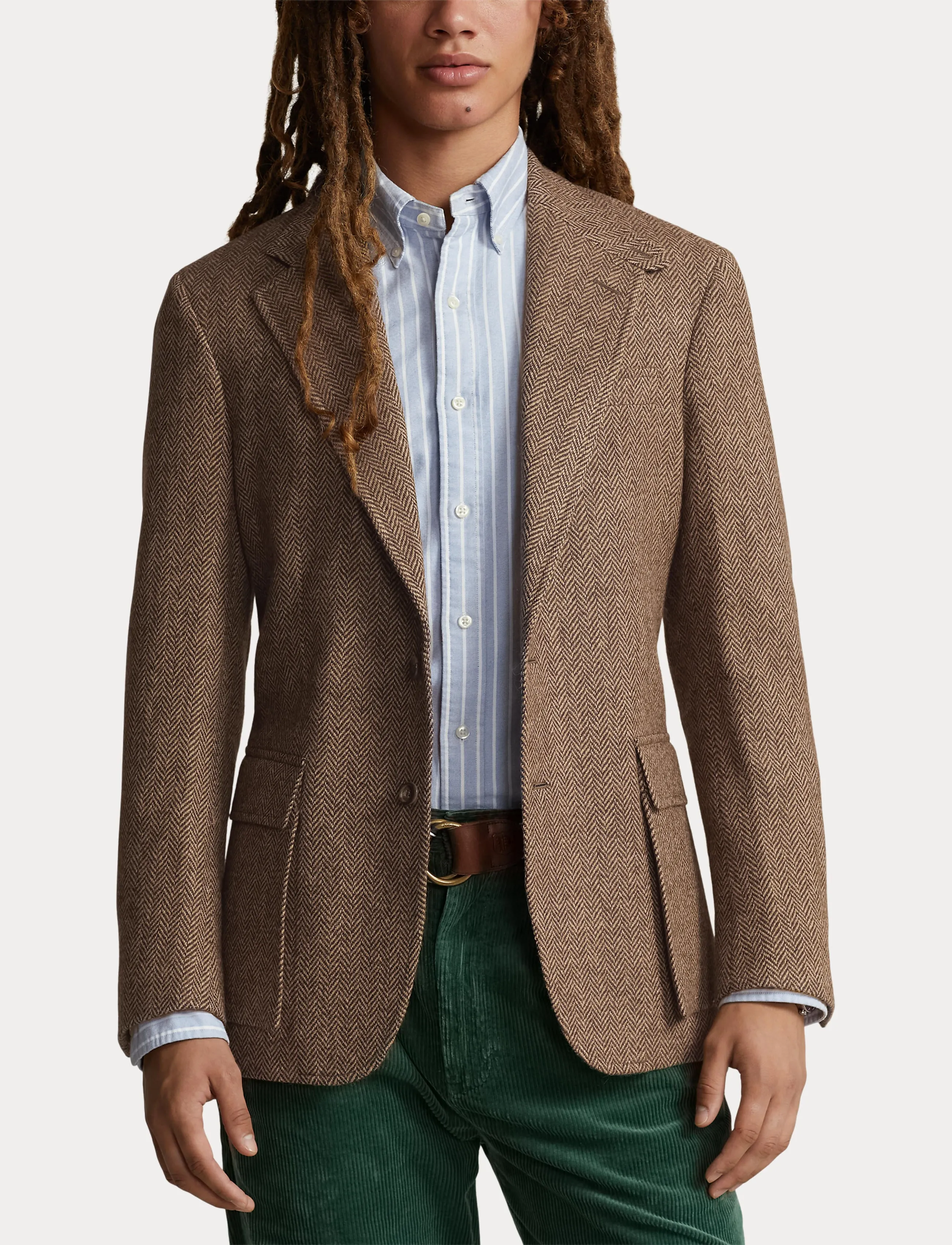 Polo Ralph Lauren Classic Herringbone Sportscoat Brown/Camel