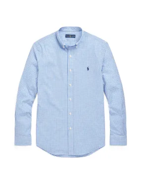 Polo Ralph Lauren Custom Fit Poplin Shirt Blue/Wht