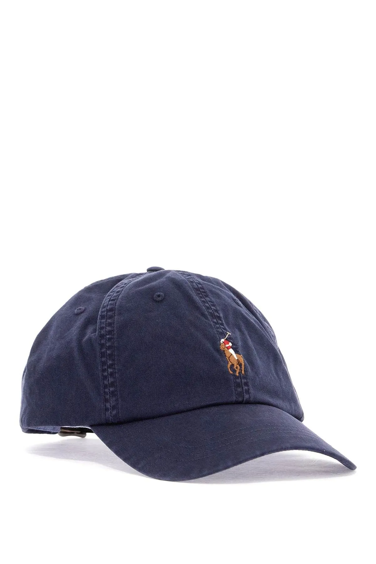 Polo Ralph Lauren Dark Blue Cotton Cap With Curved Brim