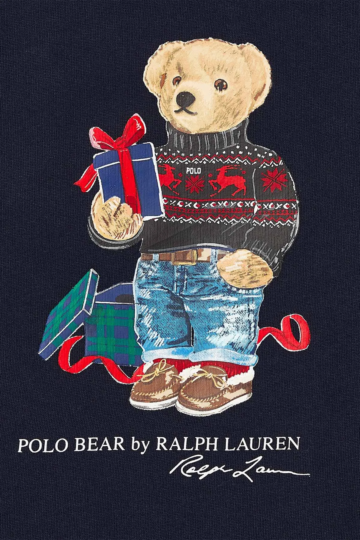 Polo Ralph Lauren Kids S Beden Unisex ocuk Polo Bear Sweatshirt