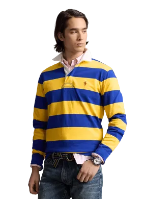 Polo ralph lauren  Long-sleeved striped cotton polo shirt - Yellow