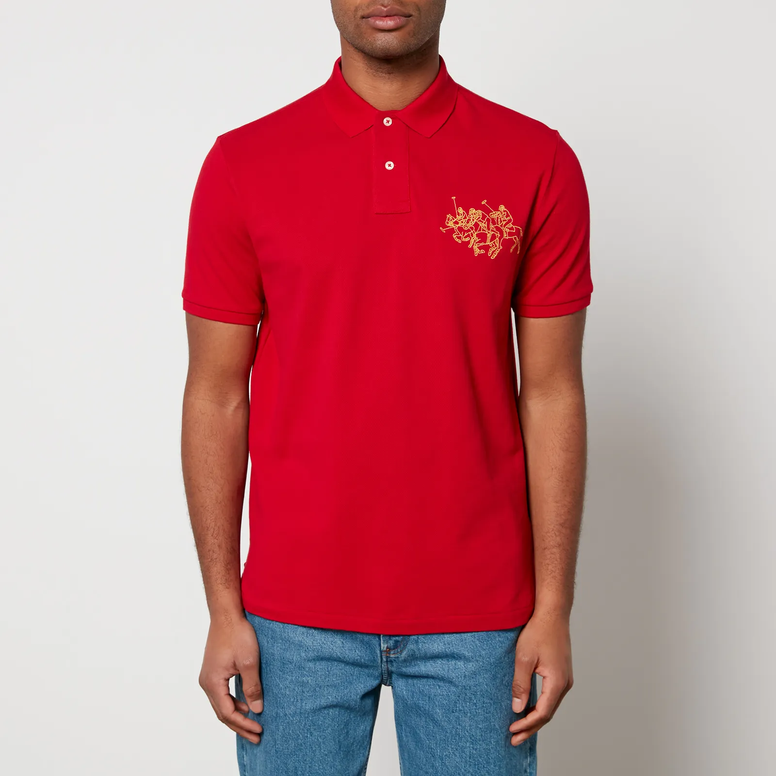 Polo Ralph Lauren Lunar New Year Cotton Polo Shirt - S | Coggles