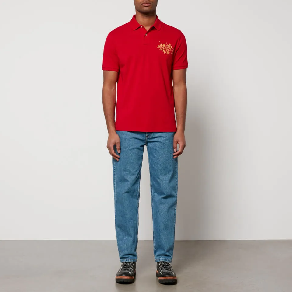 Polo Ralph Lauren Lunar New Year Cotton Polo Shirt - S | Coggles