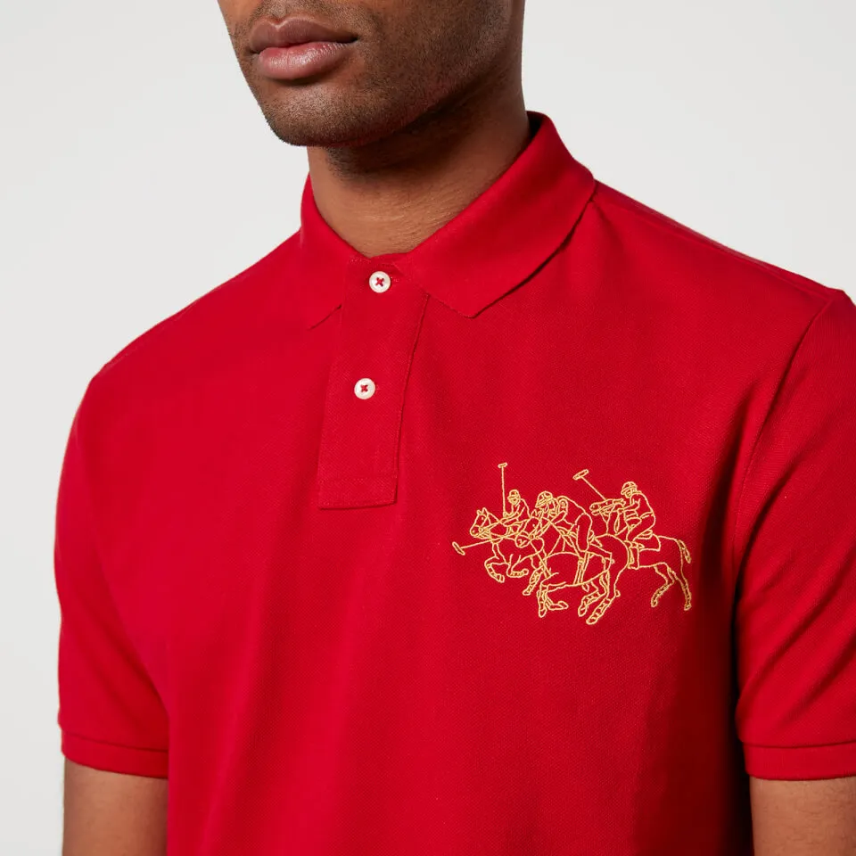 Polo Ralph Lauren Lunar New Year Cotton Polo Shirt - S | Coggles