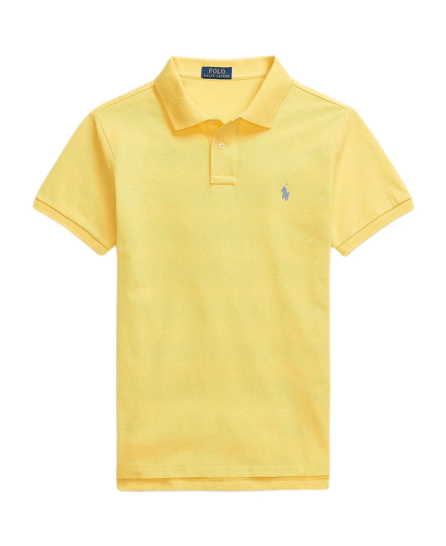 Slim Fit Polo in Oasis Yellow