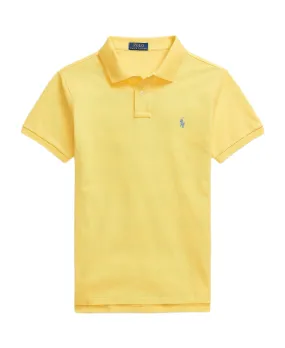 Slim Fit Polo in Oasis Yellow