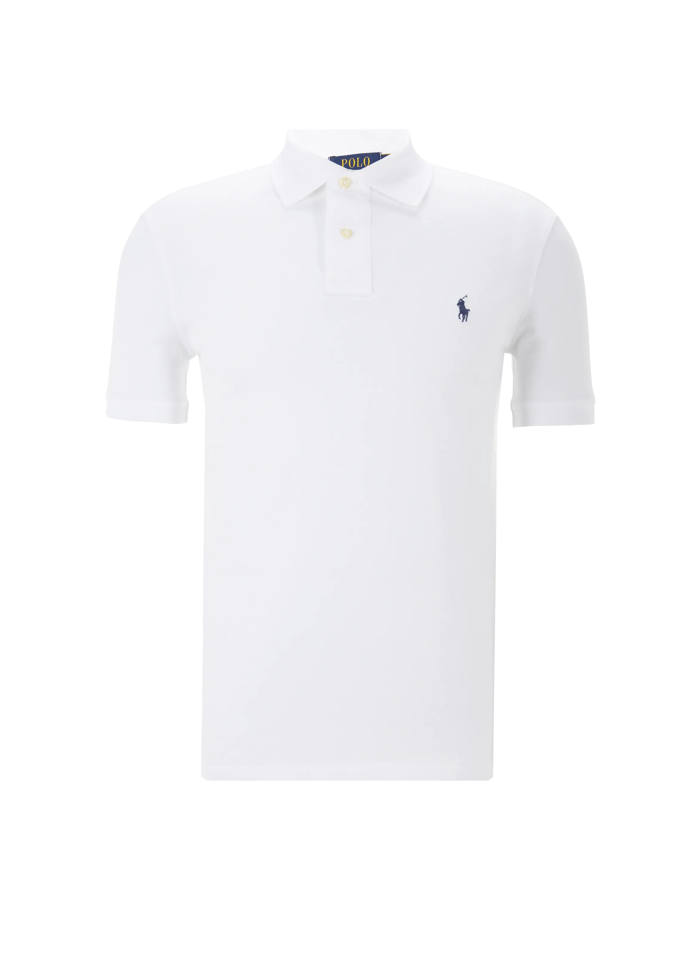 Polo ralph lauren  Slim-fit cotton piqué polo shirt - White