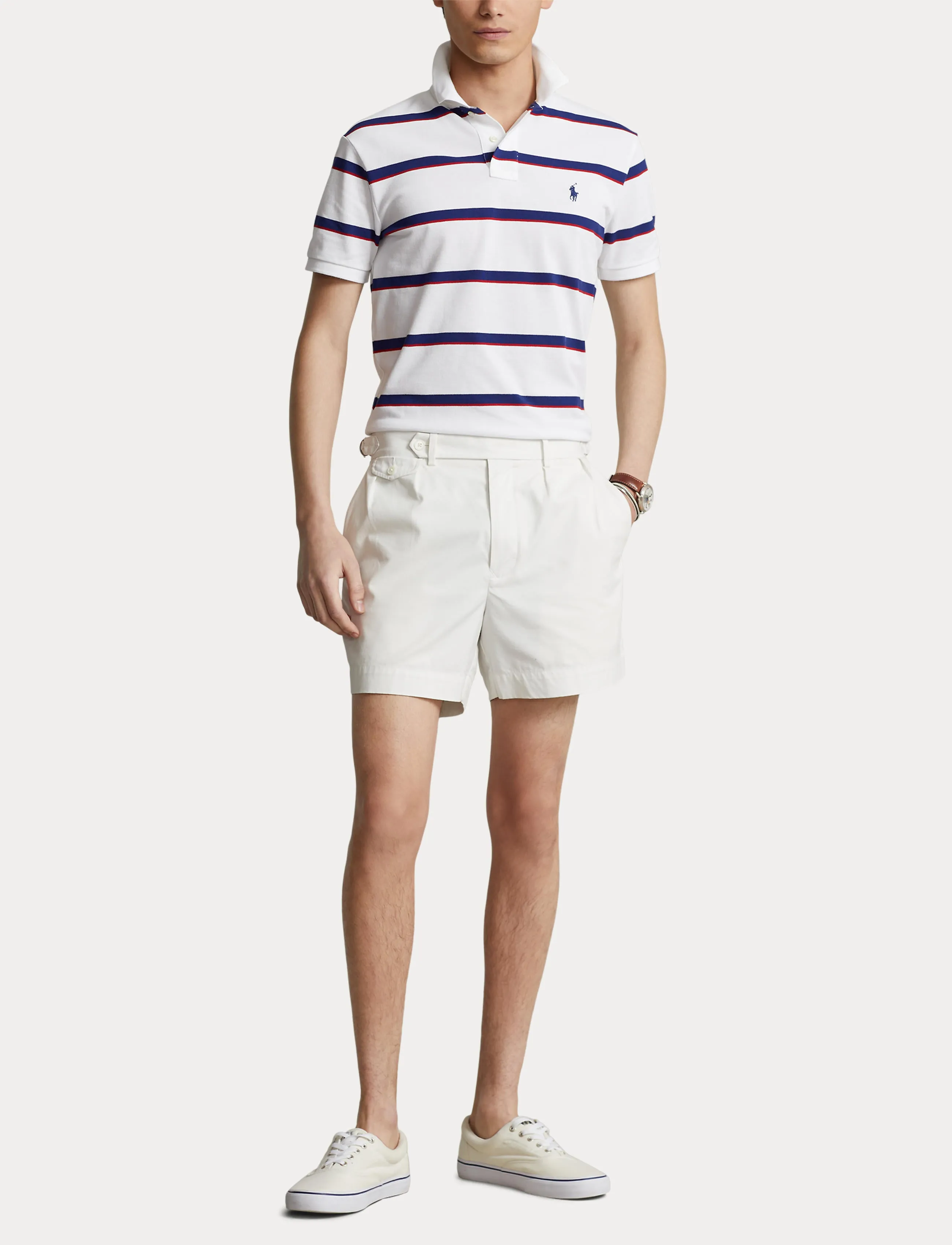 Polo Ralph Lauren SS Polo White Multi