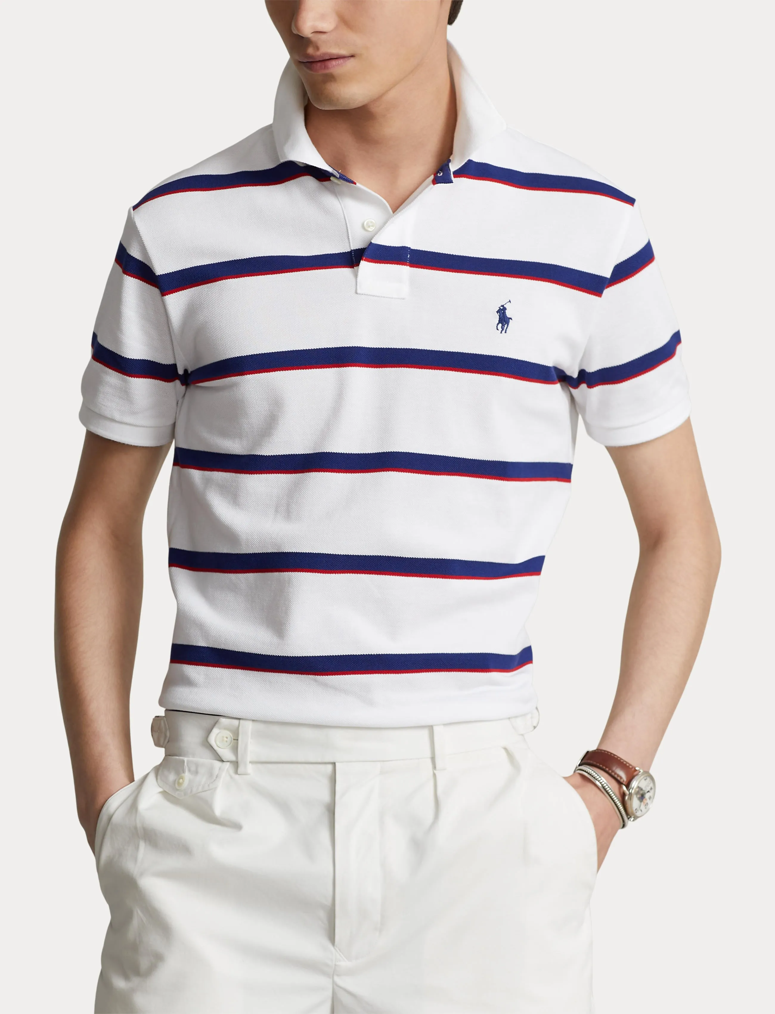 Polo Ralph Lauren SS Polo White Multi